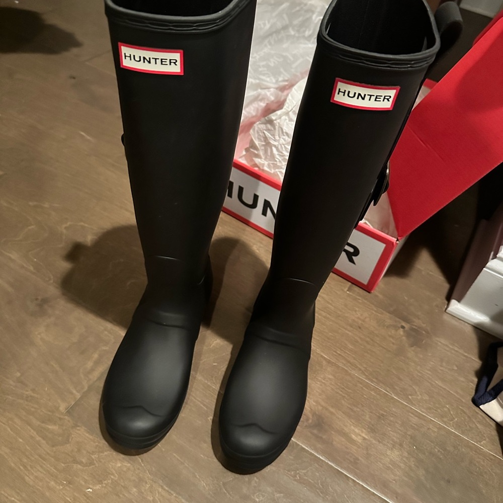 Women’s Original Tall Rain Boots w/ Vertical Belt Buckle